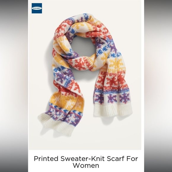 NWT Old Navy Multi Colored Scarf - Picture 1 of 6